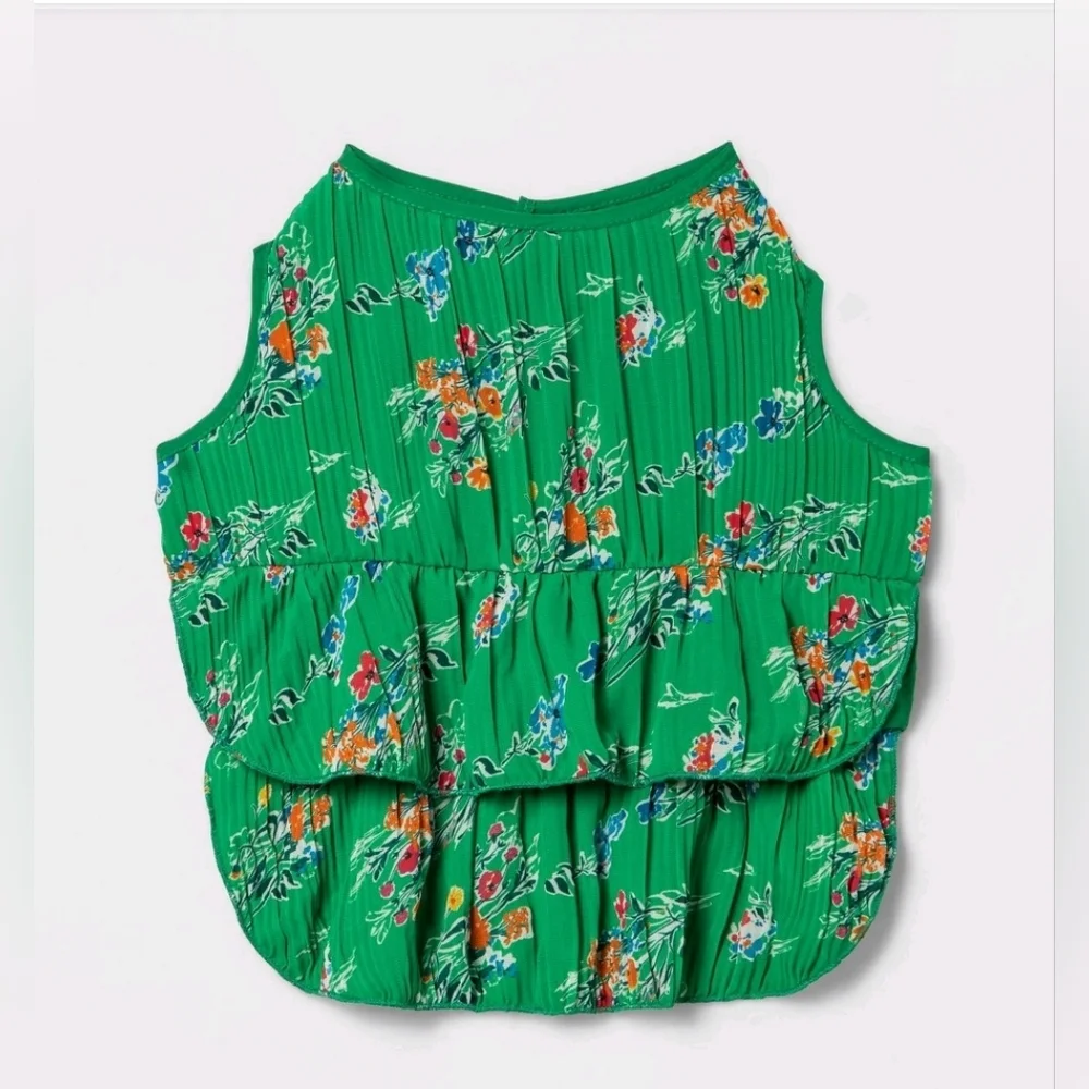Floral Dog and Cat Dress